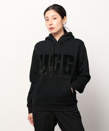 UGG（アグ）の「UGG Rey Fuzzy Logo Hoodie / アグ レイ ファジー ロゴ