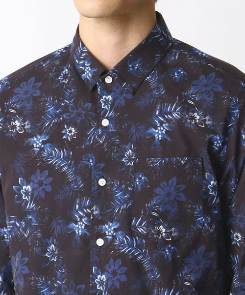 HIDEAWAYS NICOLE（ハイダウェイニコル）の「アラカルトプリントシャツ（シャツ/ブラウス・メンズ・ボルドー/ネイビー/グレー・LARGE/X-LARGE/MEDIUM）」の8枚目の写真