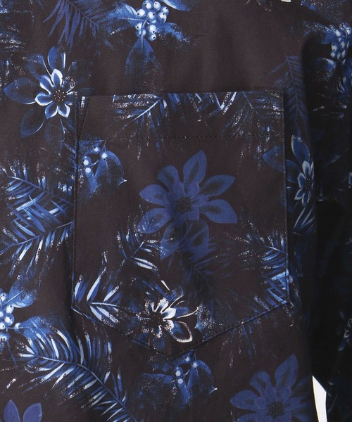 HIDEAWAYS NICOLE（ハイダウェイニコル）の「アラカルトプリントシャツ（シャツ/ブラウス・メンズ・ボルドー/ネイビー/グレー・LARGE/X-LARGE/MEDIUM）」の9枚目の写真