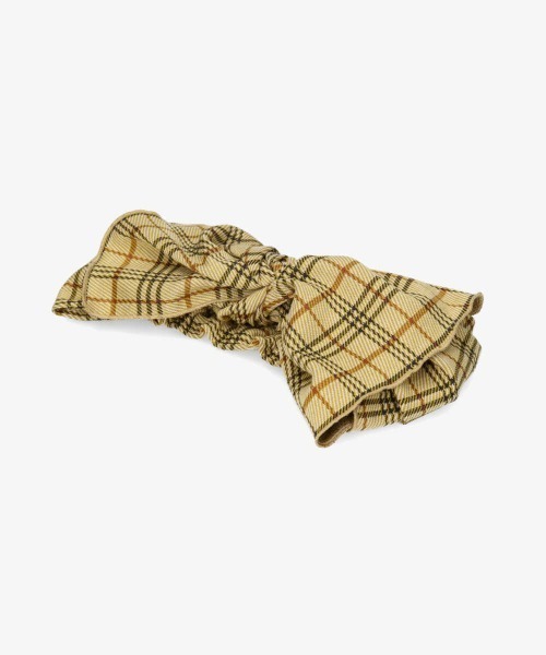 kaorinomori（カオリノモリ）の「カオリノモリ　リーリエカーウ゛ァ（ヘアバンド・レディース・グレー/イエロー/ブラウン・FREE）」の3枚目の写真