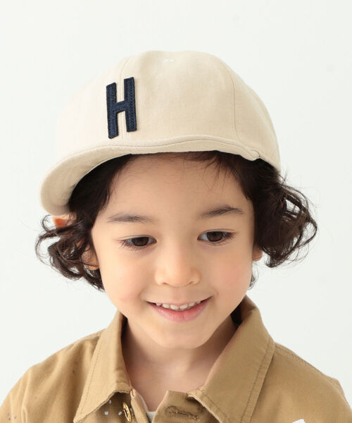 B:MING by BEAMS（ビーミングバイビームス）の「B:MING by BEAMS / ワッペンキャップ（キャップ・キッズ・オリーブ/ホワイト系その他5/レッド系その他7・ONE SIZE）」の4枚目の写真