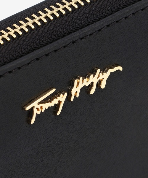 TOMMY HILFIGER(トミーヒルフィガー)の「リアルレザーロングウォレット(財布・レディース・ベージュ/ブラック・FREE)」の9枚目の写真