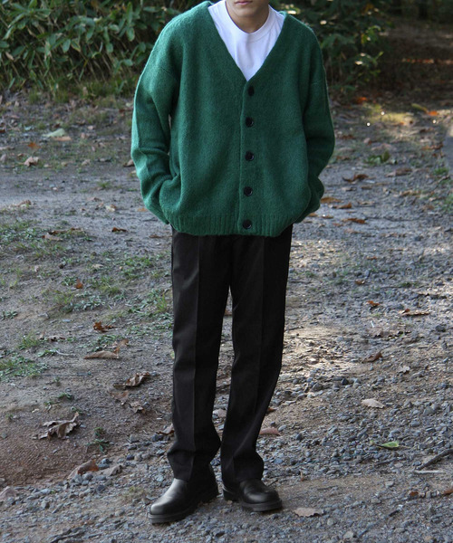 ZIP FIVE（ジップファイブ）の「【ZIP FIVE】センタープレス ソフトテーパードフレアスラックスパンツ（スラックス・メンズ・ブラック/グレイッシュベージュ/アイボリー・SMALL/MEDIUM/LARGE/X-LARGE）」の10枚目の写真