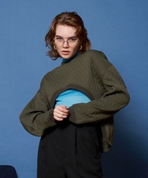 MAISON SPECIAL | キルティングショートトップ【MAISON SPECIAL/メゾンスペシャル】(スウェット)