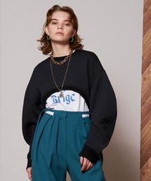 キルティングショートトップ【MAISON SPECIAL/メゾンスペシャル】