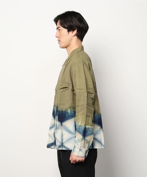 Story mfg.（ストーリーエムエフジー）の「【STORY MFG.】ストーリー・エムエフジー Snack Shirts GREEN（シャツ/ブラウス・メンズ・グリーン系その他・X-LARGE/MEDIUM/X-SMALL）」の3枚目の写真