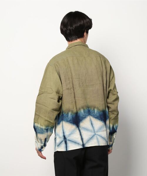 Story mfg.（ストーリーエムエフジー）の「【STORY MFG.】ストーリー・エムエフジー Snack Shirts GREEN（シャツ/ブラウス・メンズ・グリーン系その他・X-LARGE/MEDIUM/X-SMALL）」の2枚目の写真