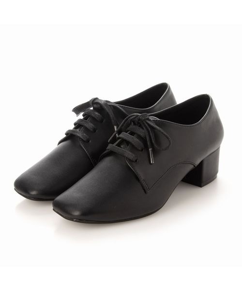 Fin(フィン)の「スクエアトゥレースアップシューズ(ドレスシューズ・レディース・ブラック/ブラック系その他/キャメル・23.5cm/24.5cm/22.5cm/23cm/24cm/25cm)」の9枚目の写真