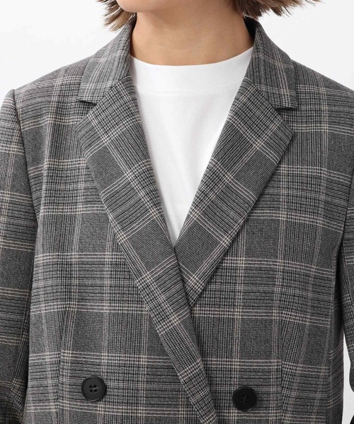 UNTITLED（アンタイトル）の「◇メランジドライチェックダブル