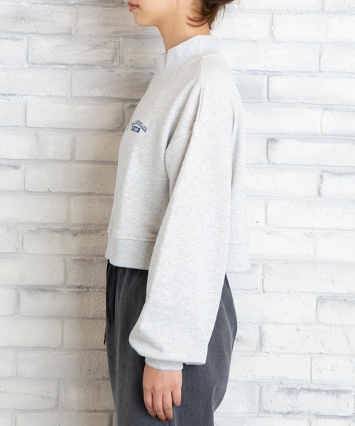 WEGO（ウィゴー）の「WEGO/ハーフジップショートスウェット（スウェット・レディース・その他1/オートミール/ホワイト/その他2・FREE）」の18枚目の写真