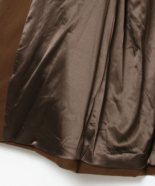 Ray BEAMS(レイビームス)の「GHOSPELL / Submerge Collarless Blazer(ノーカラージャケット・レディース・ブラウン・ONE SIZE)」の4枚目の写真