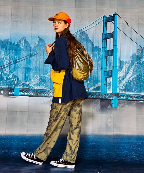 AlexanderLeeChang（アレキサンダーリーチャン）の「AlexanderLeeChang アレキサンダーリーチャン / 5050 POCKETABLE DAYPAC ポケッタブルデイパック リュックサック / AC052139（バックパック/リュック・メンズ・グレー/ネイビー/ブルー・ONE SIZE）」の4枚目の写真