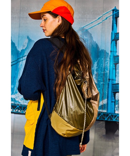 AlexanderLeeChang（アレキサンダーリーチャン）の「AlexanderLeeChang アレキサンダーリーチャン / 5050 POCKETABLE DAYPAC ポケッタブルデイパック リュックサック / AC052139（バックパック/リュック・メンズ・グレー/ネイビー/ブルー・ONE SIZE）」の6枚目の写真