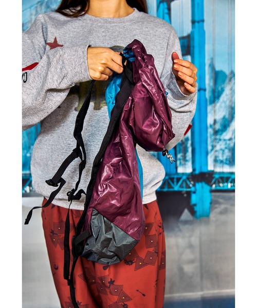 AlexanderLeeChang（アレキサンダーリーチャン）の「AlexanderLeeChang アレキサンダーリーチャン / 5050 POCKETABLE DAYPAC ポケッタブルデイパック リュックサック / AC052139（バックパック/リュック・メンズ・グレー/ネイビー/ブルー・ONE SIZE）」の13枚目の写真