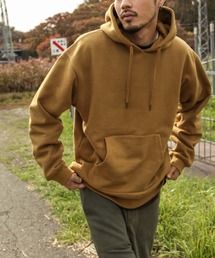 ZIP FIVE | 【肉厚】【12oz】ビッグシルエットヘビーウェイト無地プルオーバーパーカー/フーディー(パーカー)