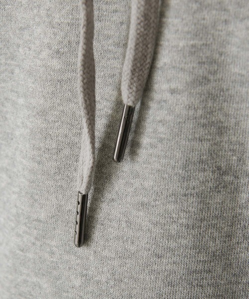 ZIP FIVE（ジップファイブ）の「【ZIP FIVE】【肉厚】【12oz】ビッグシルエットヘビーウェイト無地プルオーバーパーカー/フーディー（パーカー・メンズ・杢グレー/ブラック/チャコール/カーキ/ブルーグレー/キャメル/オートミール/ホワイト/グレイッシュベージュ/ネイビー・LARGE/MEDIUM/X-LARGE）」の15枚目の写真