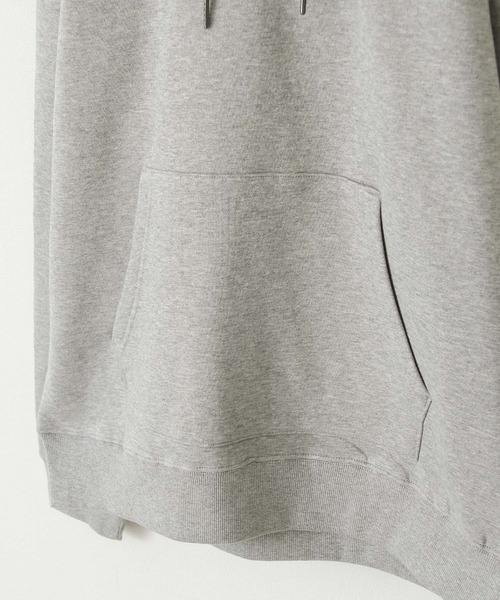 ZIP FIVE（ジップファイブ）の「【ZIP FIVE】【肉厚】【12oz】ビッグシルエットヘビーウェイト無地プルオーバーパーカー/フーディー（パーカー・メンズ・杢グレー/ブラック/チャコール/カーキ/ブルーグレー/キャメル/オートミール/ホワイト/グレイッシュベージュ/ネイビー・LARGE/MEDIUM/X-LARGE）」の20枚目の写真