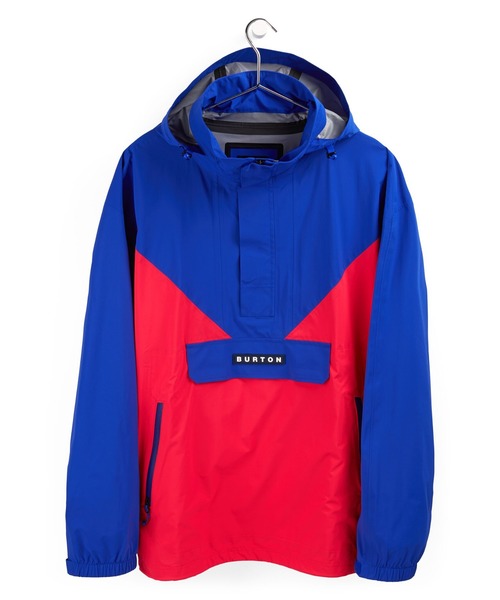 BURTON(バートン)の「撥水 アノラック シェルジャケット(ナイロンジャケット・メンズ・ホワイト系その他/ブルー系その他・L/M/S)」の10枚目の写真