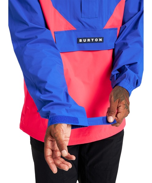 BURTON(バートン)の「撥水 アノラック シェルジャケット(ナイロンジャケット・メンズ・ホワイト系その他/ブルー系その他・L/M/S)」の16枚目の写真