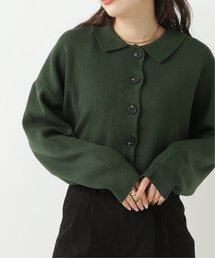 RAY CASSIN | 衿付きニットカーディガン(カーディガン/ボレロ)