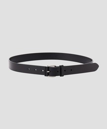 LEATHER ROLLER BUCKLE BELT