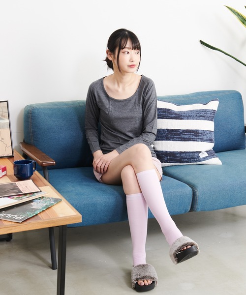 Karlas(カルラス)の「整(トトノ)TERAX CARETECT(テラックスケアテクト) フェムテック フェムケアフットケア 医療機器届出番号:20B2X00003000022(レッグウォーマー・レディース・ピンク/パープル/グレー・23cm~25cm)」の13枚目の写真