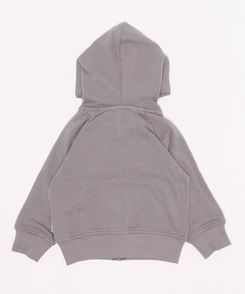 BABYDOLL（ベビードール）の「通販限定カラー サイズあり 裏毛 ラグラン ジップパーカー 6021K（パーカー・キッズ・グレー/チェリーピンク/ベージュ/ブラック/パープル/カーキ・110cm/120cm/90cm/160cm/80ｃｍ/150cm/100cm/130cm/140cm）」の7枚目の写真