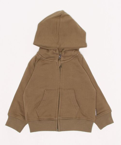 BABYDOLL（ベビードール）の「通販限定カラー サイズあり 裏毛 ラグラン ジップパーカー 6021K（パーカー・キッズ・グレー/チェリーピンク/ベージュ/ブラック/パープル/カーキ・110cm/120cm/90cm/160cm/80ｃｍ/150cm/100cm/130cm/140cm）」の5枚目の写真