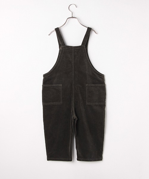 b・ROOM（ビールーム）の「コーデュロイオーバーオール（サロペット/オーバーオール・キッズ・アイボリー/モスグリーン/キャメル/ブルー・130cm/110cm/100cm/90cm/120cm）」の7枚目の写真