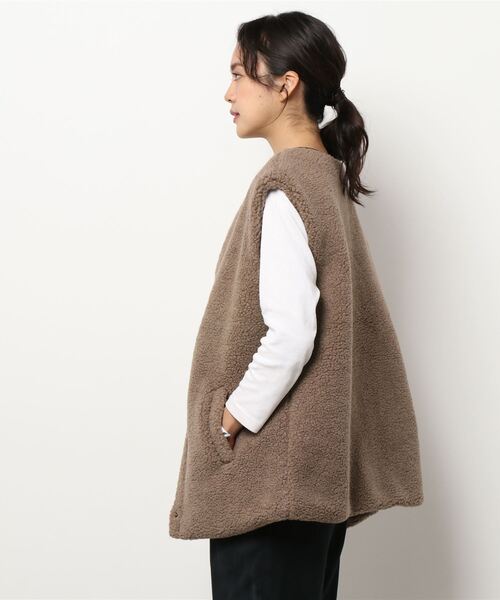 cepo（セポ）の「リバーシブル ボアベスト（ベスト）」 - WEAR