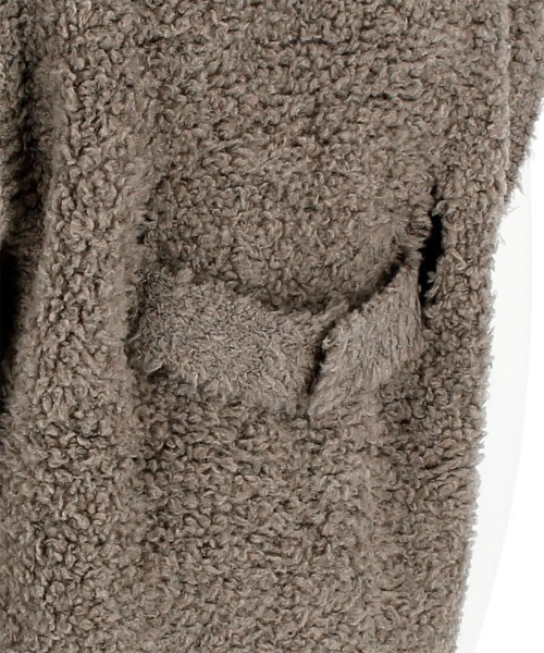 G.V.G.V.(ジーヴィージーヴィー)の「SHAGGY YARN VEST(ベスト・レディース・ホワイト/ブラウン・ONE SIZE)」の14枚目の写真