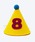 MODERNBEASTi_r[Xgj́uNUMBERED PAWTY HAT -ȋybgObYjvb̑8