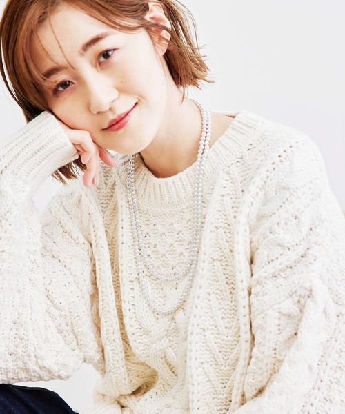 ROPE' PICNIC（ロペピクニック）の「パールマルチロングネックレス（ネックレス・レディース・キナリ/ゴールド系その他/ホワイト系その他5・FREE）」の20枚目の写真