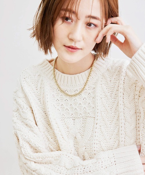 ROPE' PICNIC（ロペピクニック）の「パールマルチロングネックレス（ネックレス・レディース・キナリ/ゴールド系その他/ホワイト系その他5・FREE）」の22枚目の写真