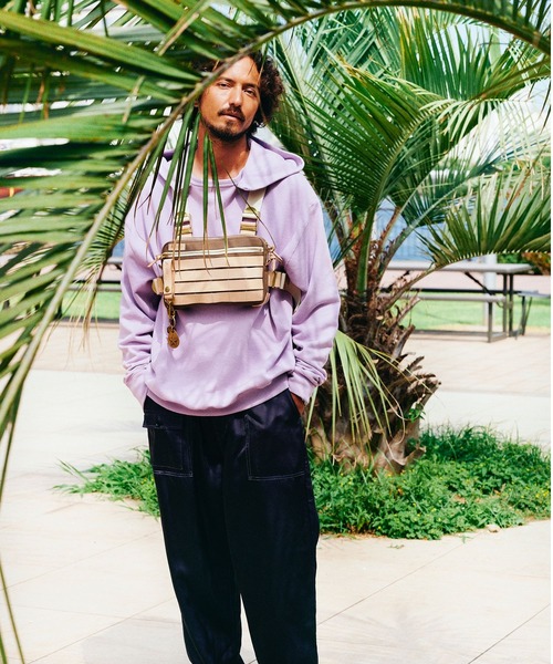 OFFICIAL（オフィシャル）の「OFFICIAL オフィシャル/ Marshall Style Tri-Strap Chest Bag レザー キャンバス  チェストバッグ 日本別注モデル OF21-004J OF21-005J OF21-006J（ボディバッグ/ウエストポーチ・メンズ・ブラック/ブラウン/ナチュラル・FREE）」の18枚目の写真