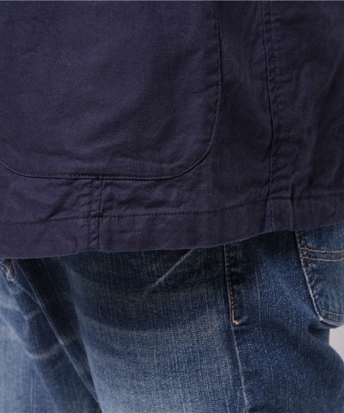 WEGO（ウィゴー）の「WEGO/フレンチリネン混テーラードジャケット（テーラードジャケット・メンズ・ブルー/ネイビー/その他1・LARGE/MEDIUM）」の9枚目の写真