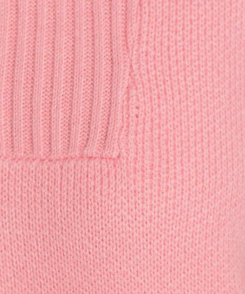 niko and...（ニコアンド）の「ハーフジップニットプルオーバー（ニット/セーター・レディース・ベージュ/グリーン/ネイビー/セージグリーン/ピンク/ライトグレー・FREE）」の12枚目の写真