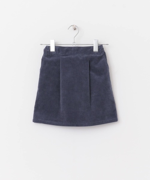 URBAN RESEARCH DOORS(アーバンリサーチドアーズ)の「コーデュロイタックスカート(KIDS)(その他パンツ・キッズ・アイボリー/ネイビー・90/105/120/135)」の8枚目の写真