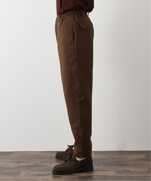 417 EDIFICE（フォーワンセブンエディフィス）の「テックツイードワイドパンツ（スラックス・メンズ・チャコールグレー/キャメル/その他6・SMALL/MEDIUM/LARGE）」の19枚目の写真