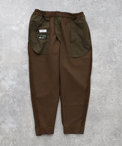 417 EDIFICE（フォーワンセブンエディフィス）の「テックツイードワイドパンツ（スラックス・メンズ・チャコールグレー/キャメル/その他6・SMALL/MEDIUM/LARGE）」の18枚目の写真