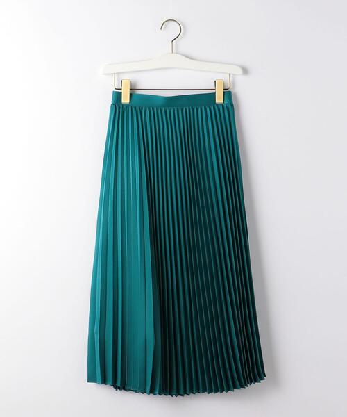 closet story(クローゼットストーリー)の「<closet story>ポリエステルサテン プリーツスカート -ウォッシャブル-(スカート・レディース・ダークブラウン/ナチュラル/ケリー・FREE)」の13枚目の写真
