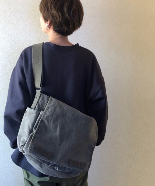 ROOP TOKYO by みー(ループトウキョウバイミー)の「ROOPTOKYO by みー milirary shoulder bag ミリタリー ショルダーバッグ(ショルダーバッグ・メンズ・オリーブ・FREE)」の15枚目の写真
