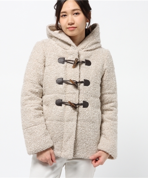 OUTLET(アウトレット)の「【Ciaopanic】ウール混中綿ジャケット(その他アウター・レディース・ベージュ/ブラウン/ブラック・FREE)」の1枚目の写真