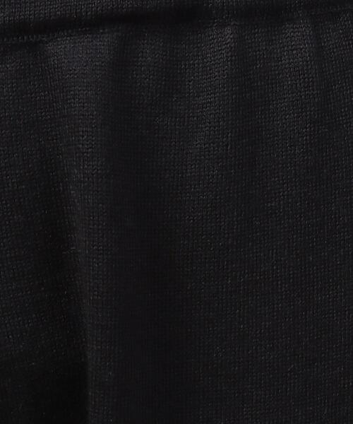 agnes b.（アニエスベー）の「LZ11 PANTALON CONFORT ウールニットジョガーパンツ（その他パンツ・レディース・ブラック・1/2/3）」の4枚目の写真