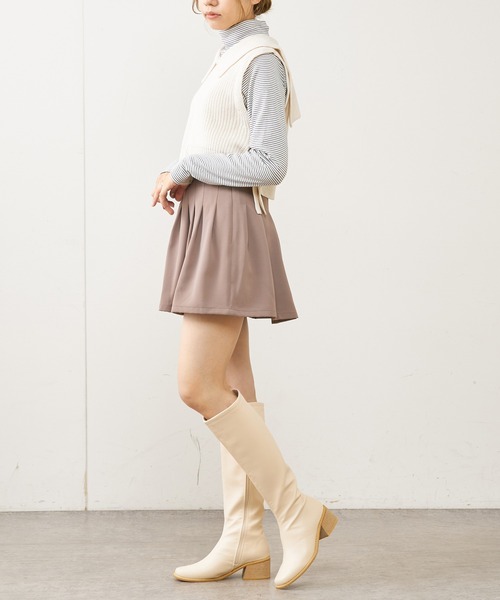 OLIVE des OLIVE（オリーブデオリーブ）の「セイラーベスト（ベスト・レディース・グレー/オフホワイト/ラベンダー・FREE）」の14枚目の写真