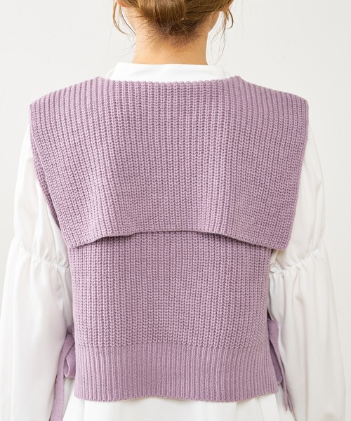 OLIVE des OLIVE（オリーブデオリーブ）の「セイラーベスト（ベスト・レディース・グレー/オフホワイト/ラベンダー・FREE）」の22枚目の写真