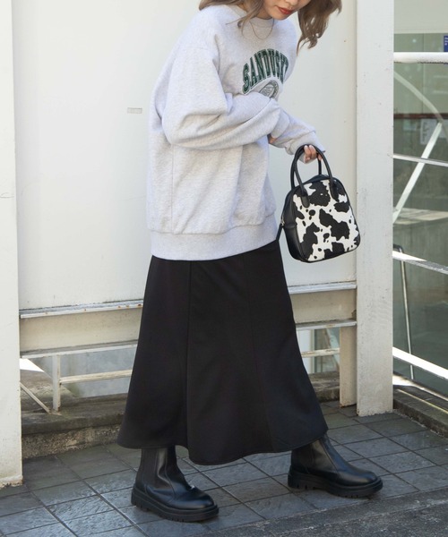 WEGO（ウィゴー）の「WEGO/マーメイドスカート（スカート・レディース・ライム/ブラック・FREE）」の18枚目の写真