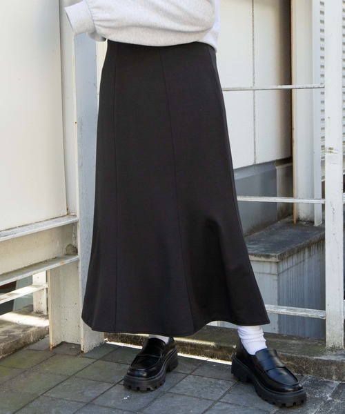 WEGO（ウィゴー）の「WEGO/マーメイドスカート（スカート・レディース・ライム/ブラック・FREE）」の16枚目の写真