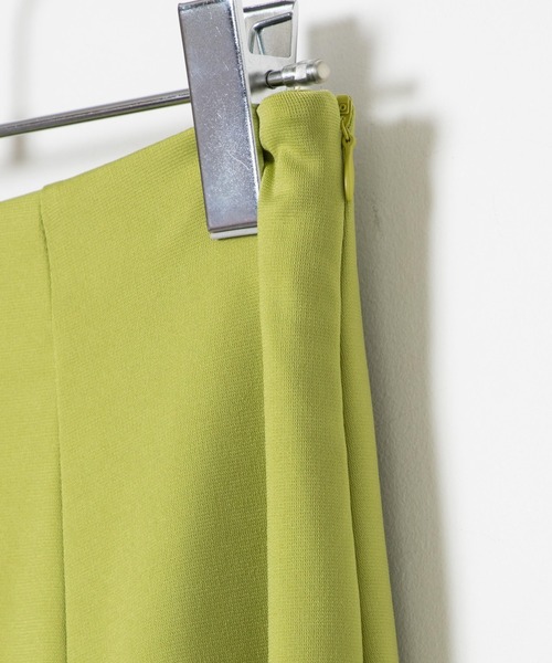 WEGO（ウィゴー）の「WEGO/マーメイドスカート（スカート・レディース・ライム/ブラック・FREE）」の5枚目の写真