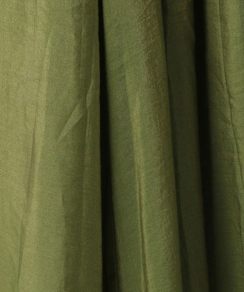 Grand PARK（グランドパーク）の「シャインサテンスカート（スカート・レディース・ダークグリーン/ネイビー/グレー/ピンク・FREE）」の11枚目の写真